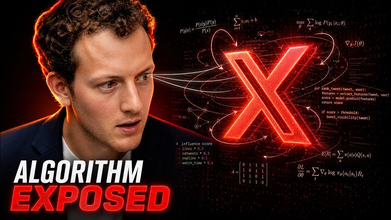 The AI Mad Scientist Who Cracked the X Algorithm 영상 썸네일